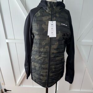 Jack & Jones Olive Night Quilted Jacket